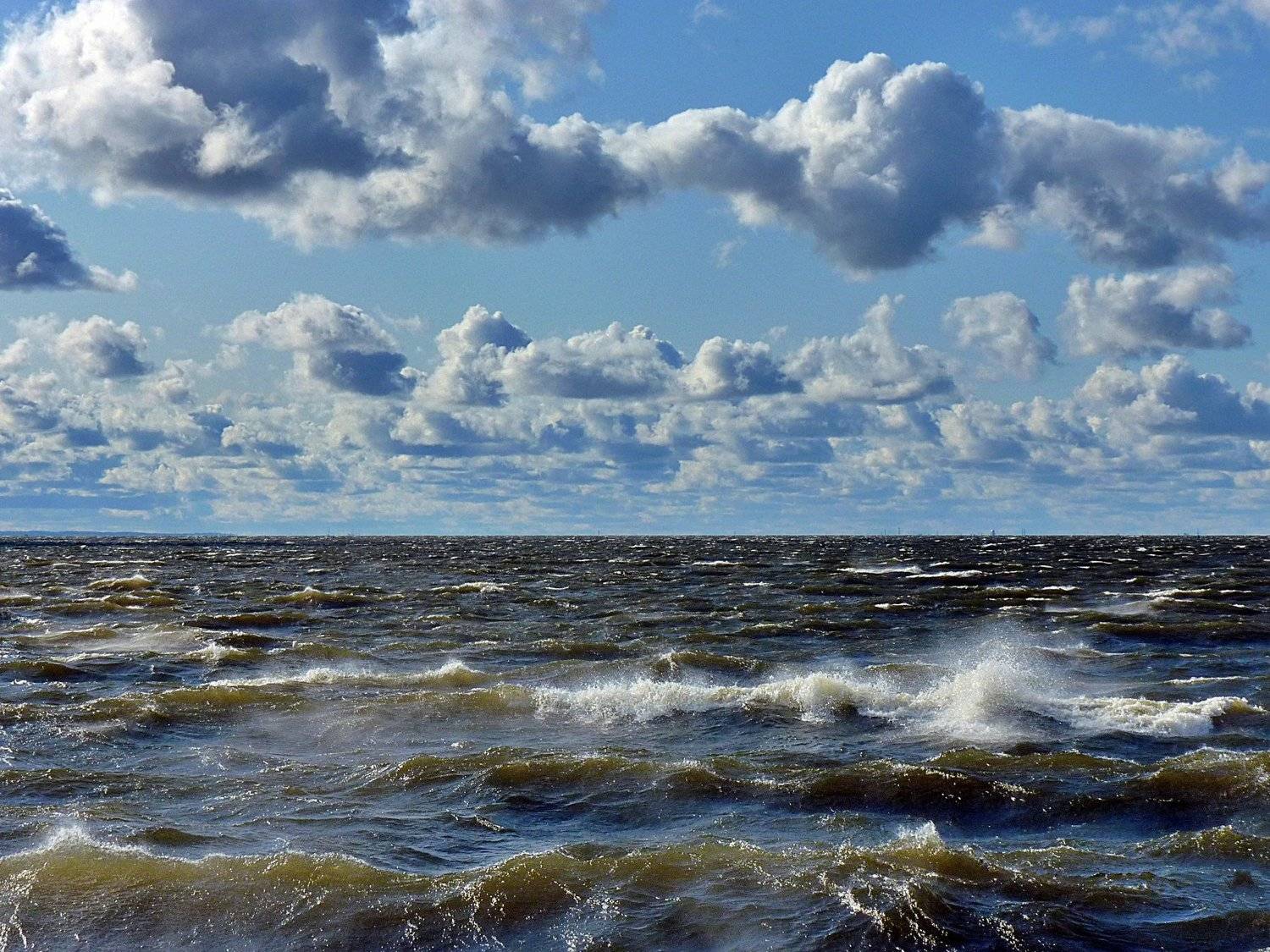 облака и волны (clouds and waves)