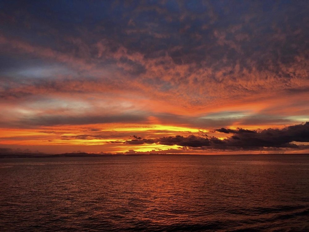 Тихоокеанский закат