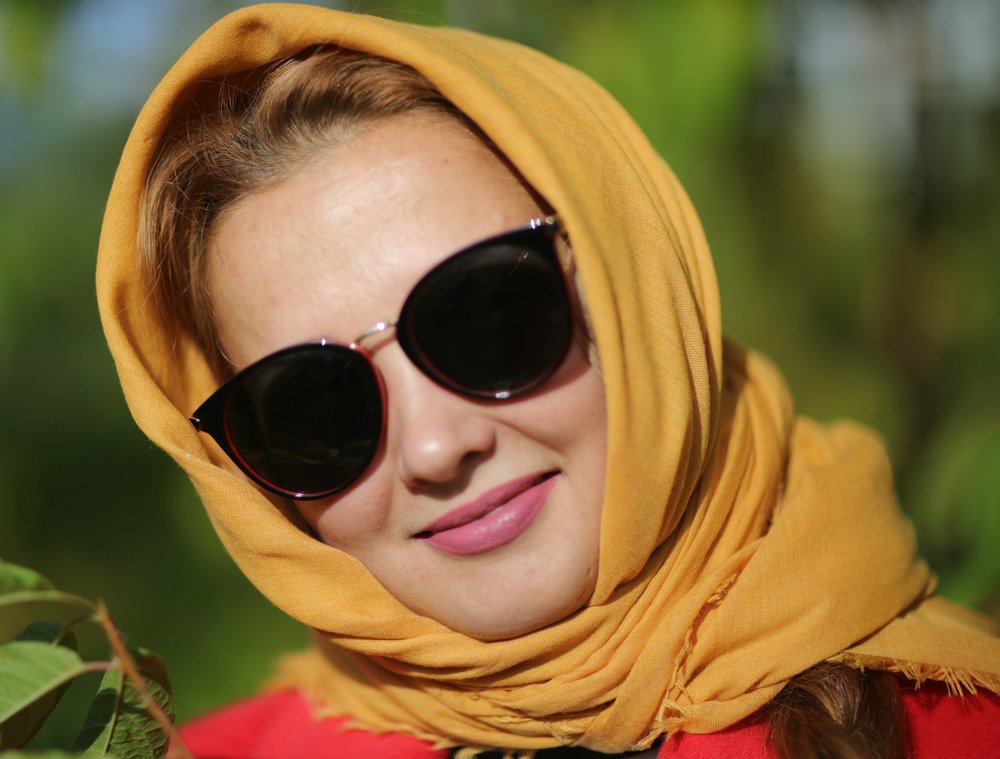 Девушка осень....