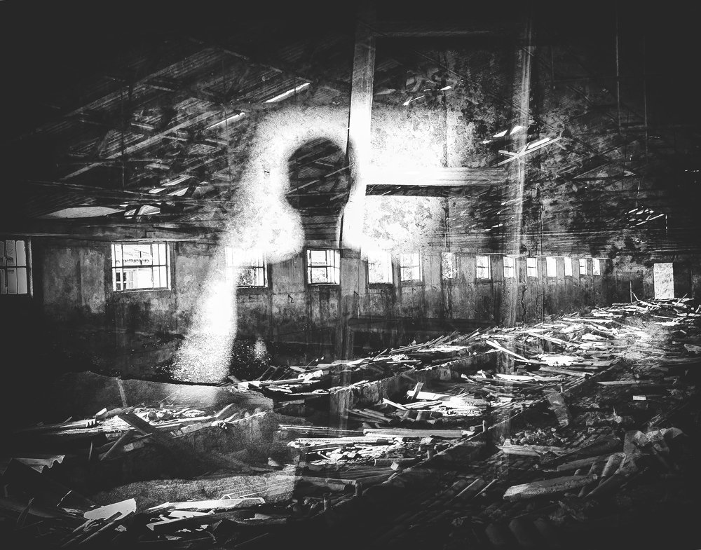 The black figure wraps me in his scarf and I dream...