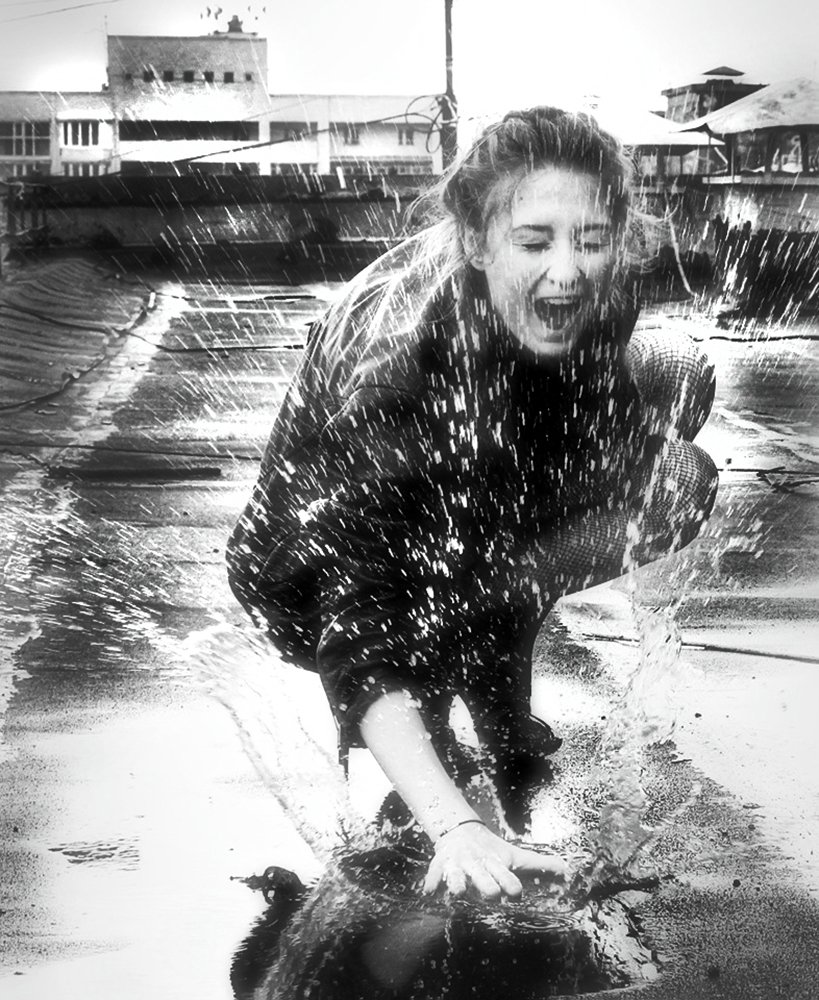 Что такое осень, это лужи!