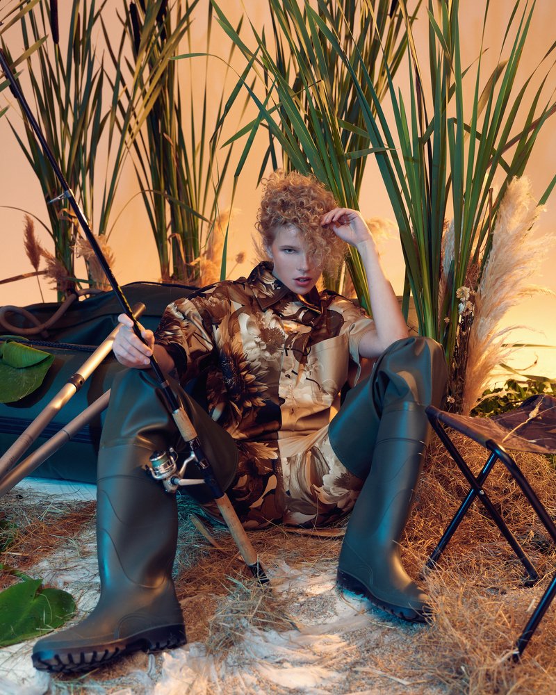 Модный рыбак