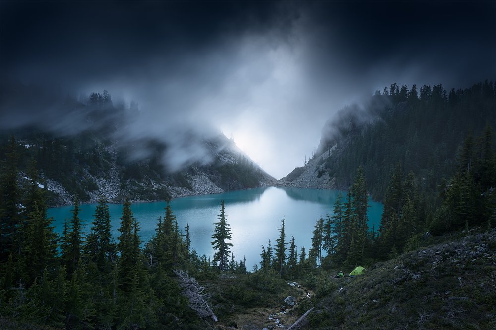 A Lake in the Cascades