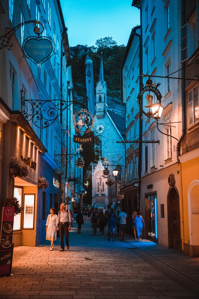 Evening in Salzburg