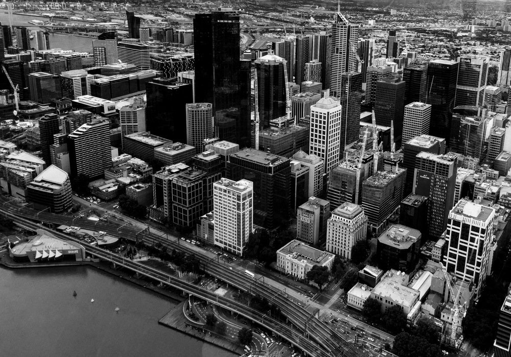 Melbourne from the Sky