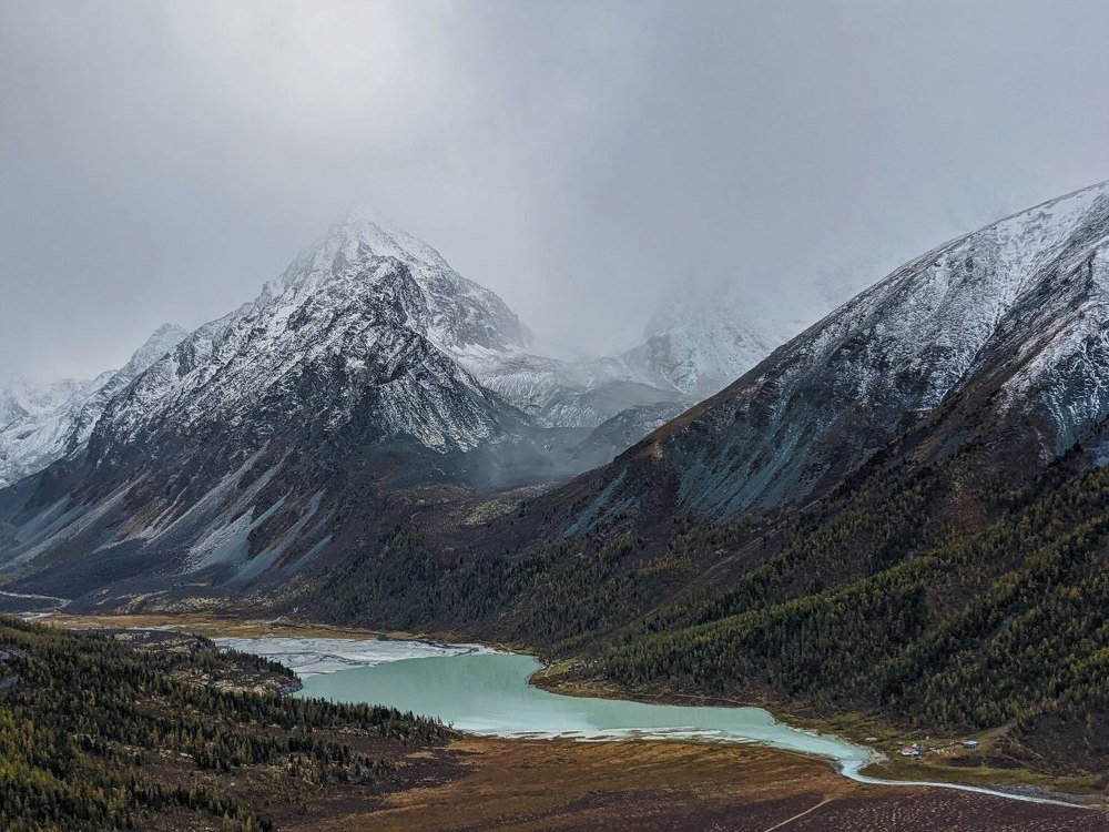 The Akkem Lake, Altai