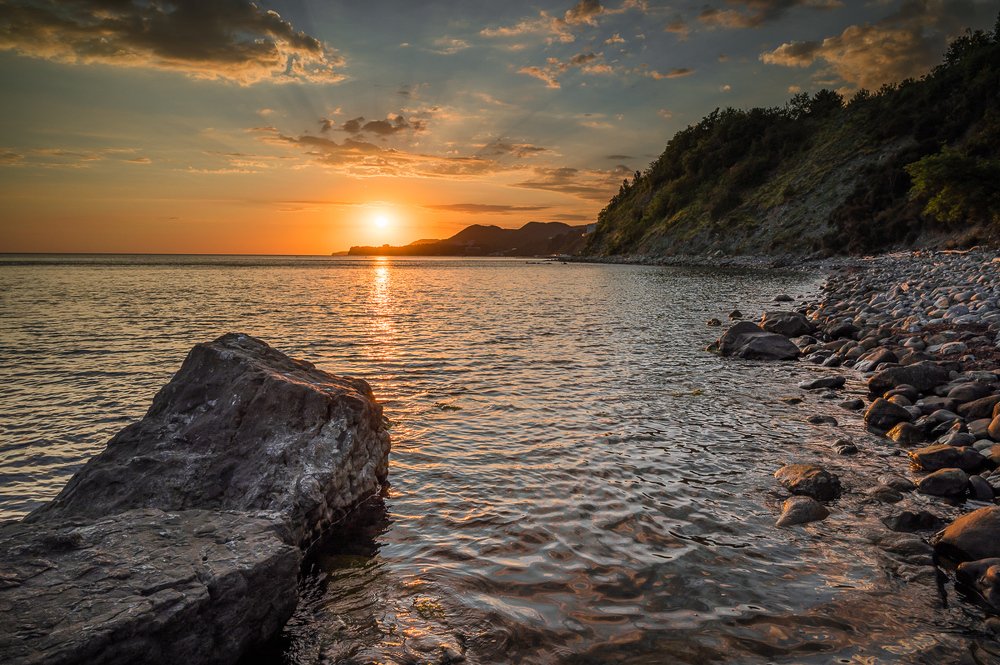 Морской пейзаж.