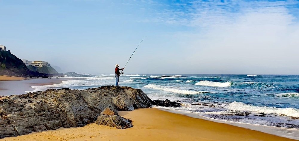 The lonesome fisherman