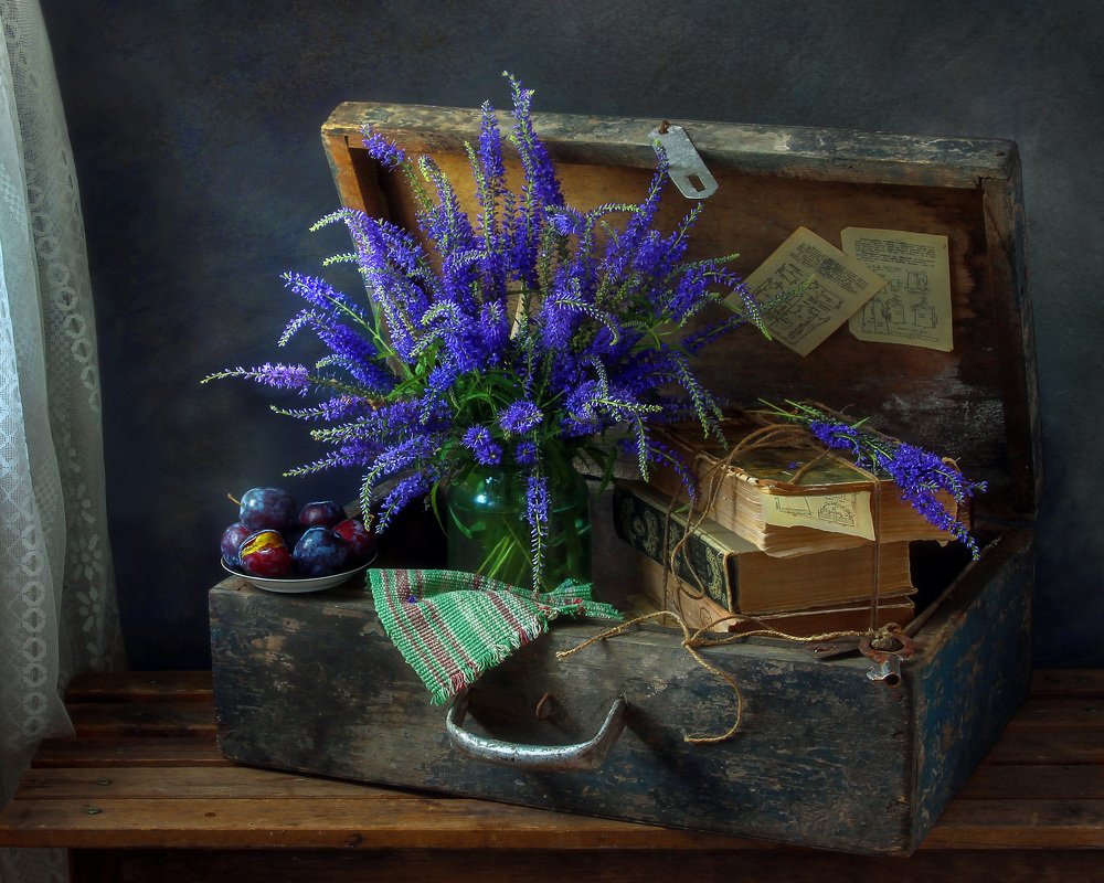 Старый чемодан...