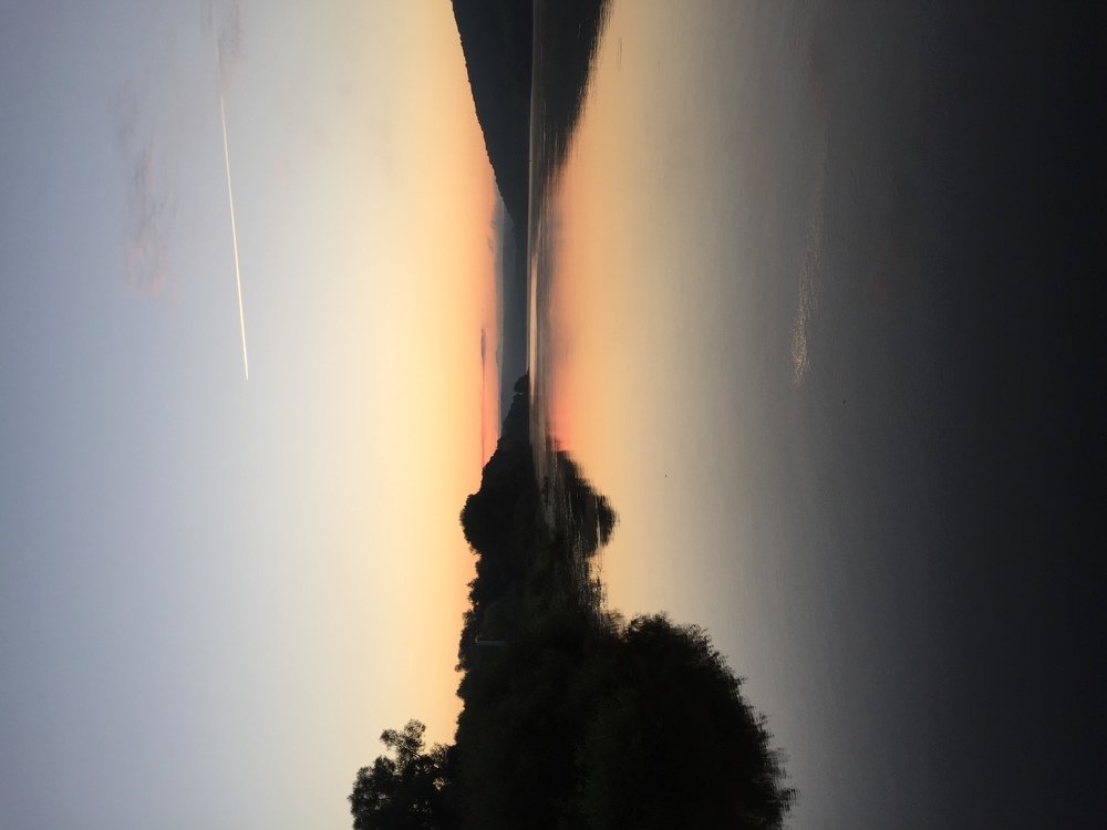 утро на оке.