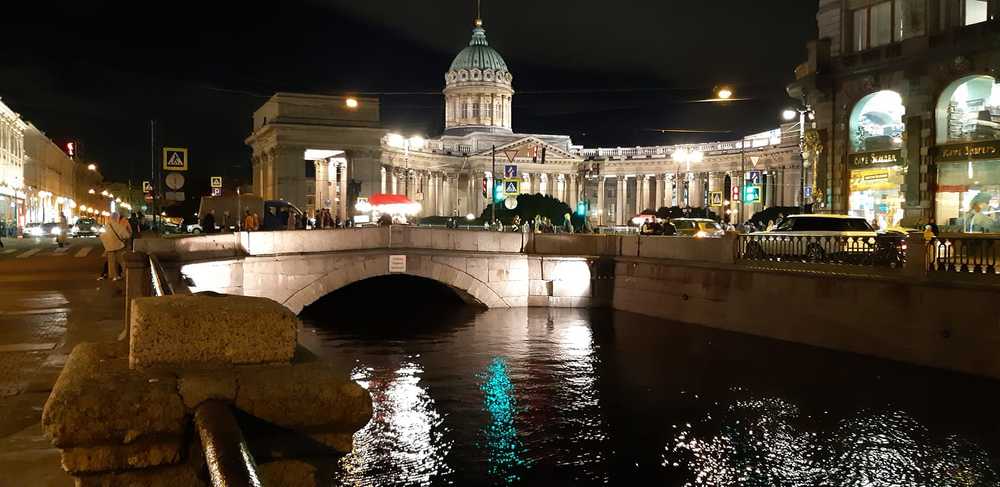 Ночной Петербург