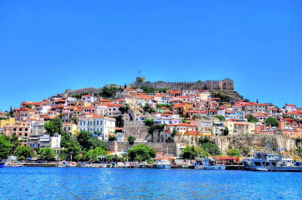 Kavala city Greece