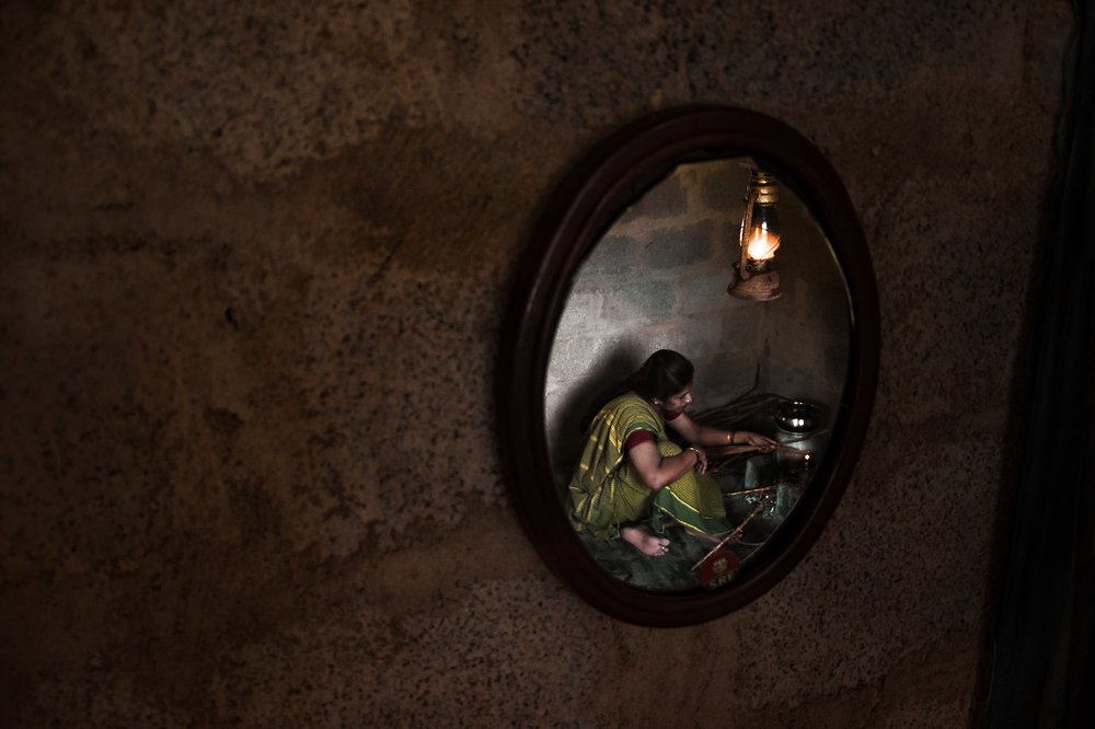 Mirror that reflects life.