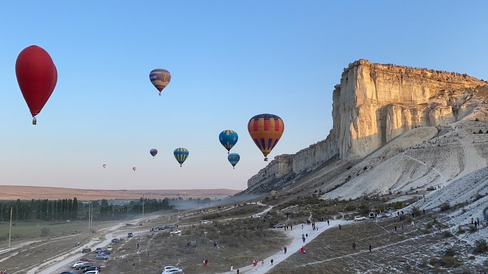 Полеты у Белой скалы