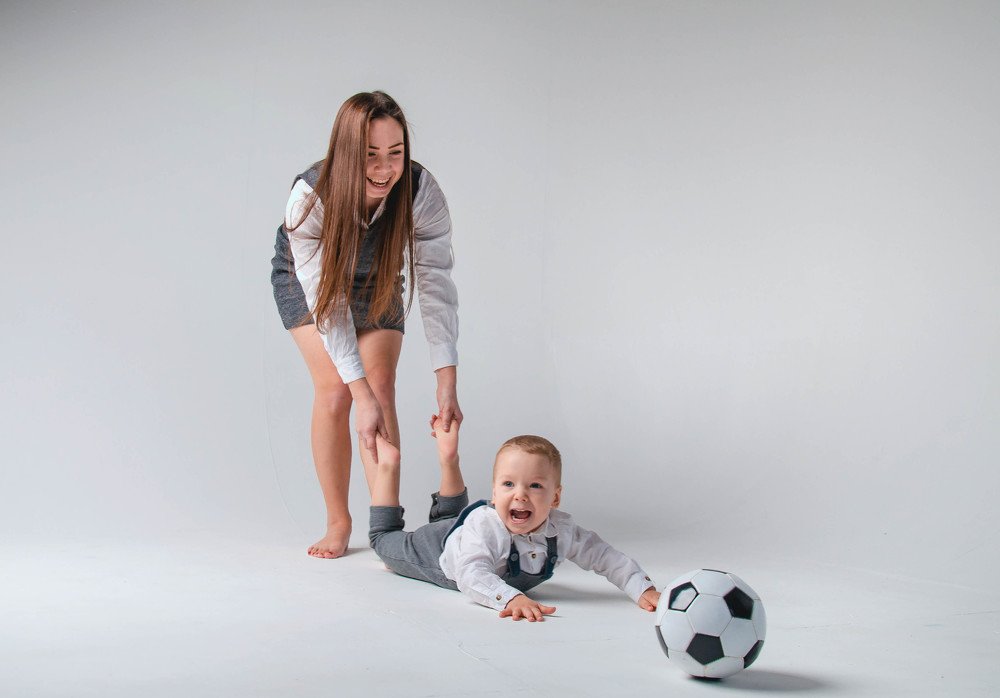 юный футболист