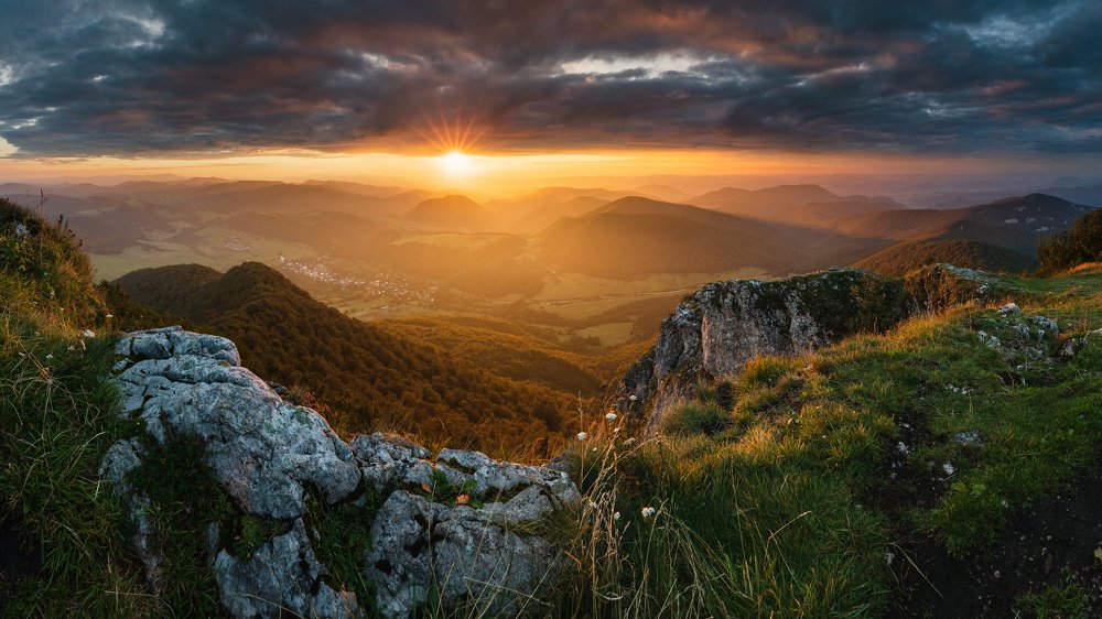 At the turn of light and dark