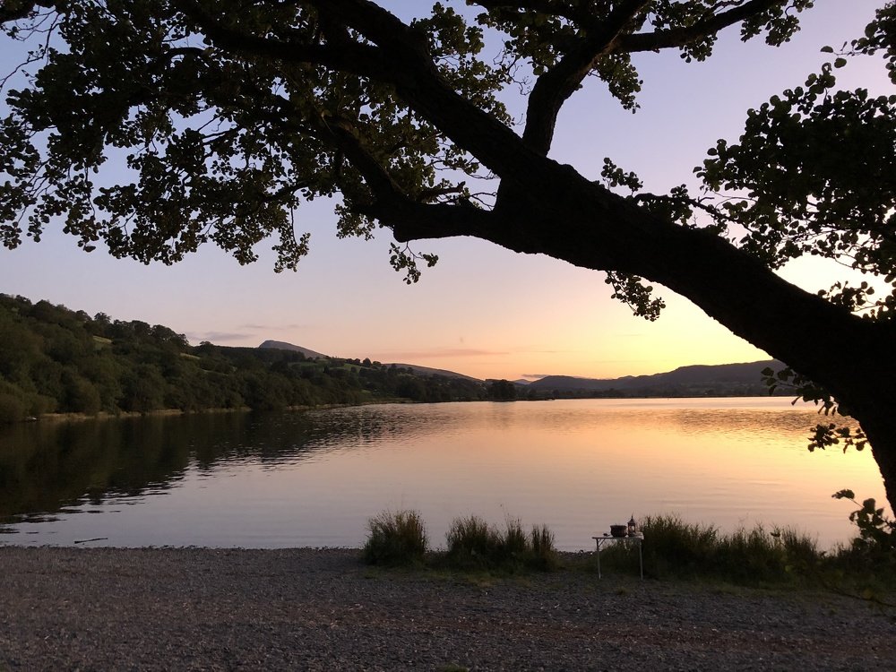 Sunset lake