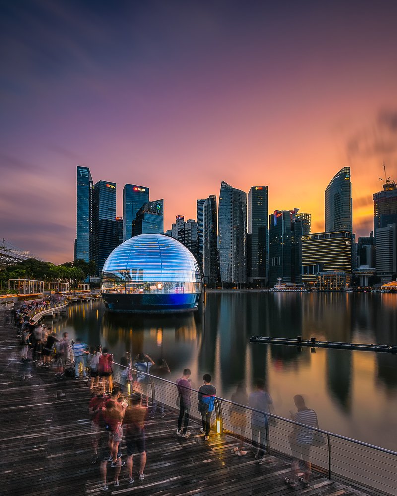 The Apple Store, Marina Bay Sands