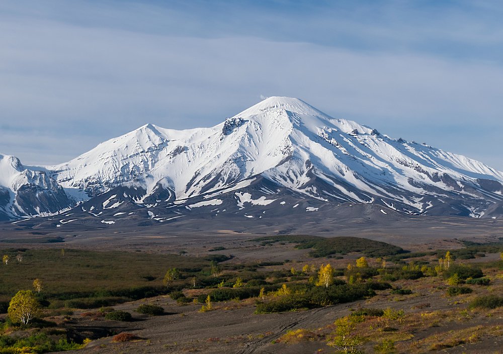 Вулкан Авачинская сопка