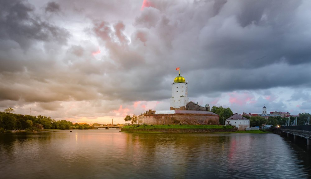 Осеннее утро в Выборге.