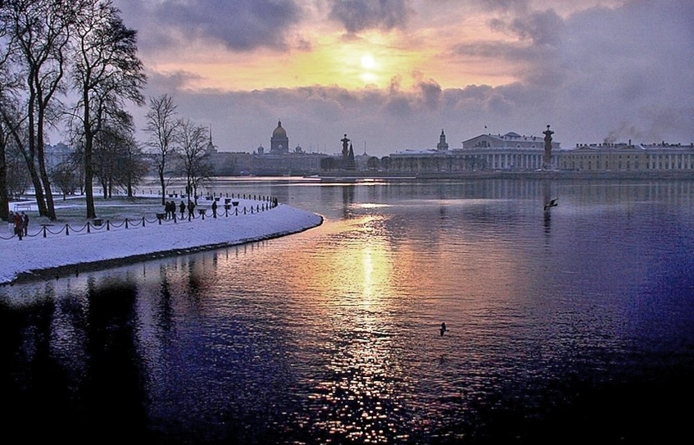 Зима в Санкт-Петербурге