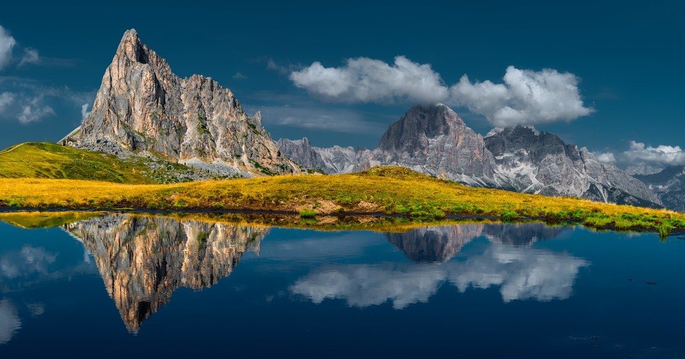 Ra Gusela Pond Reflection