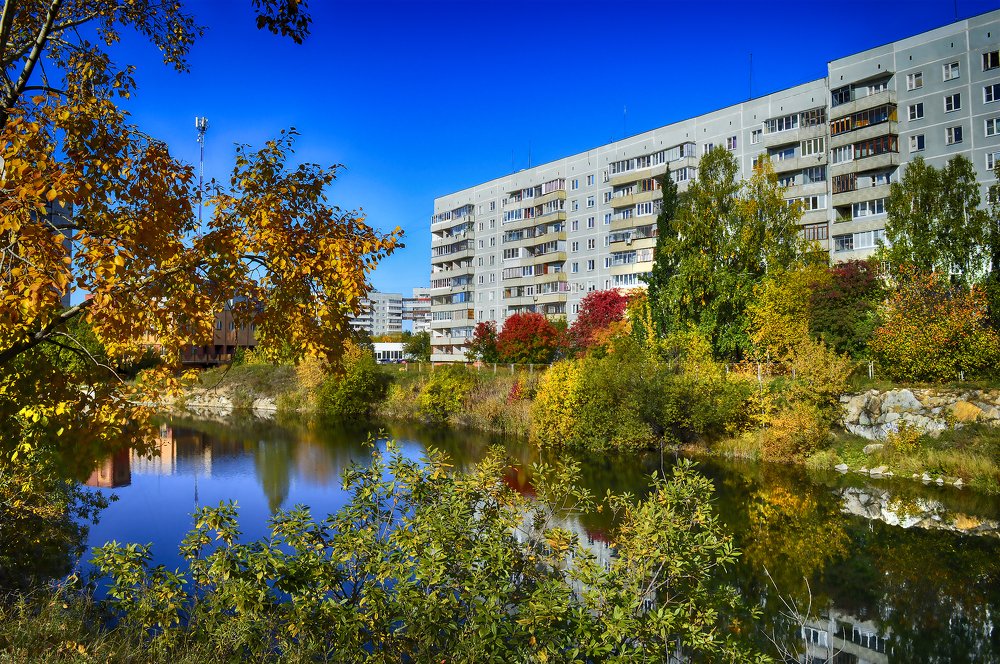 Городской пруд.