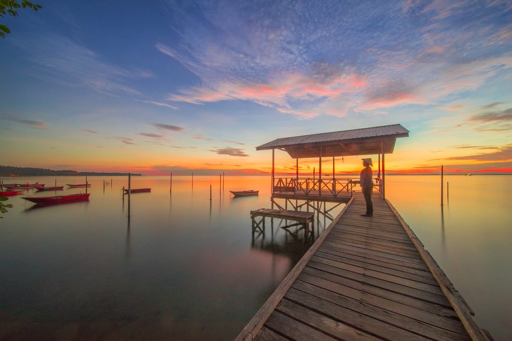 Morning at the jetty