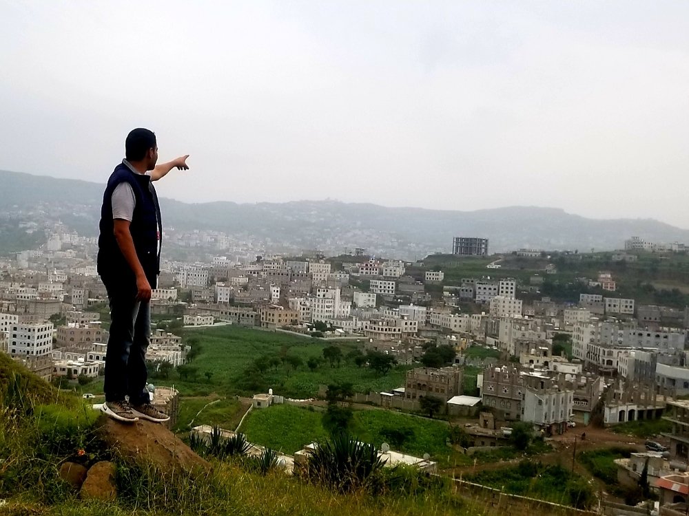 My photo in Ibb city