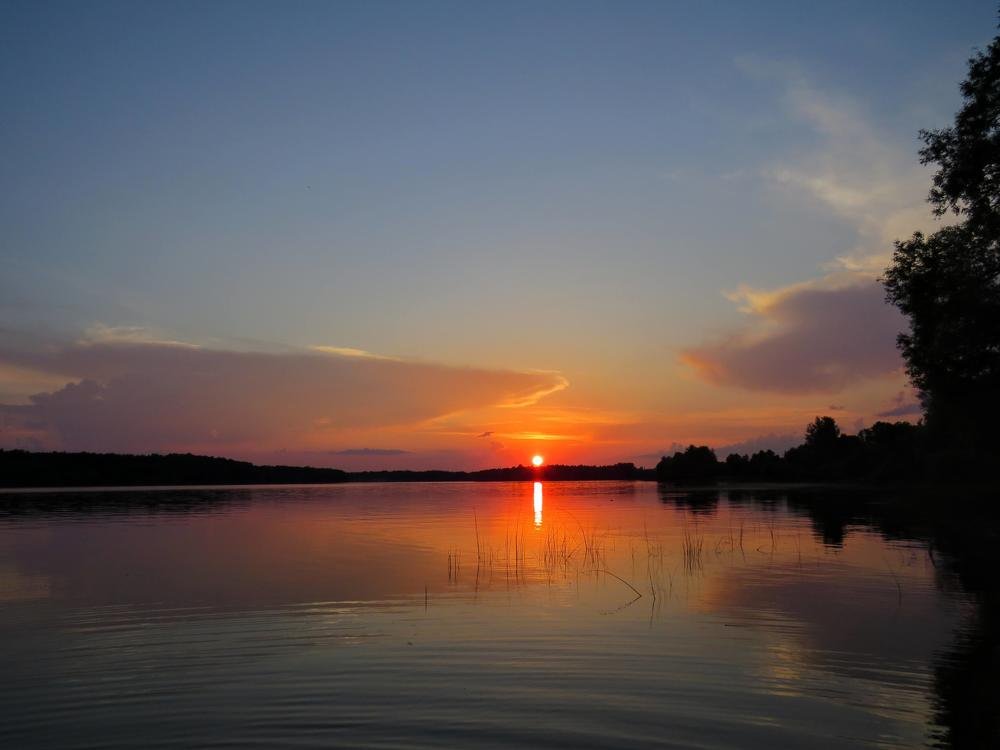 Latvia. Lake Kaņieris.