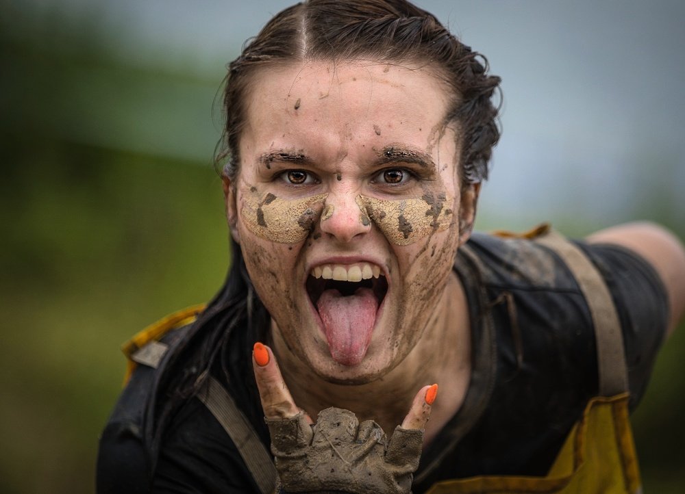 Мила на  Гонке Героев...