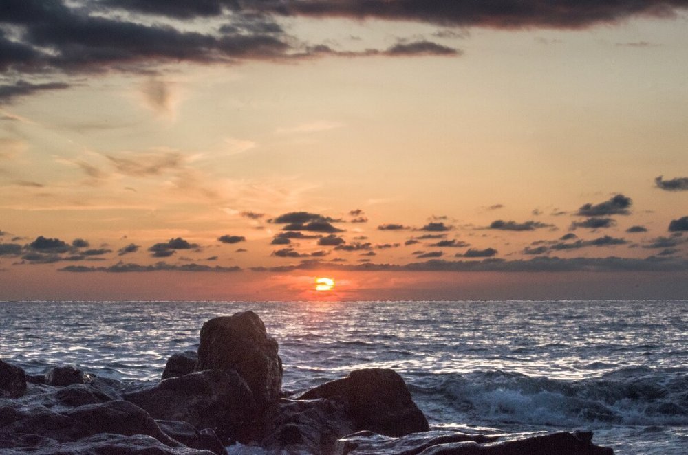 Закат в Цихидзири.