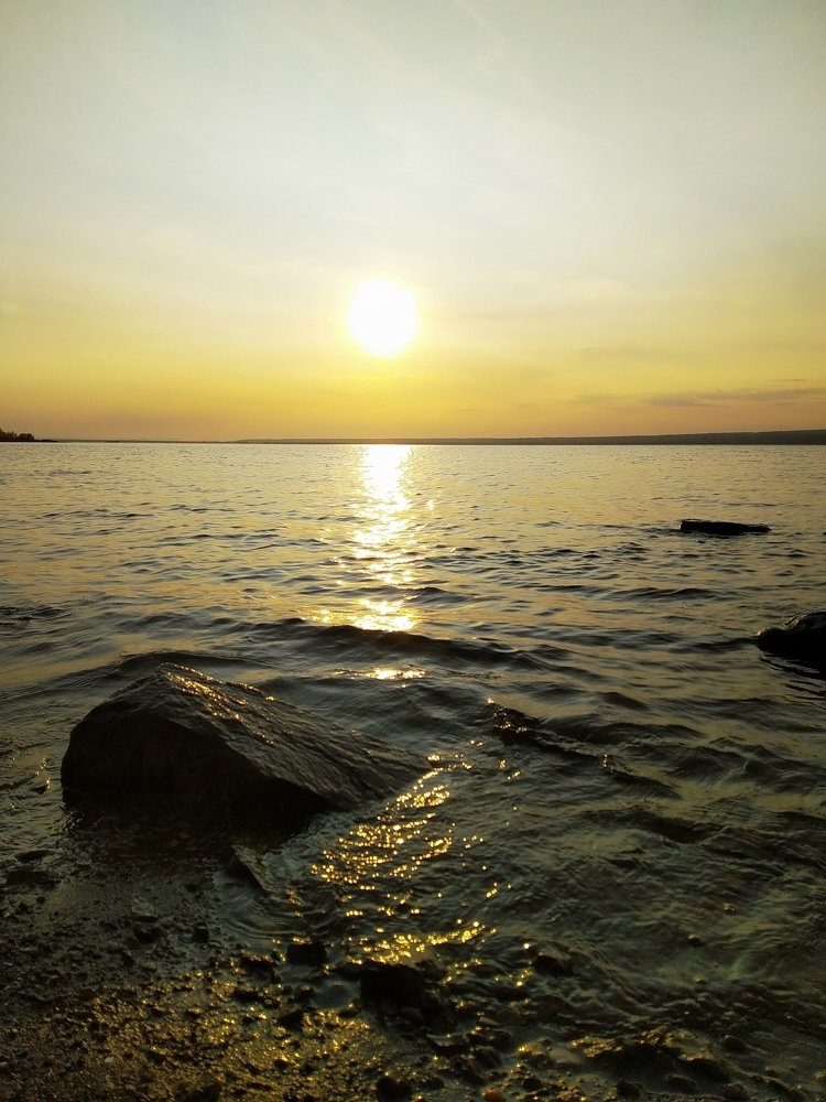 На берегу Камы