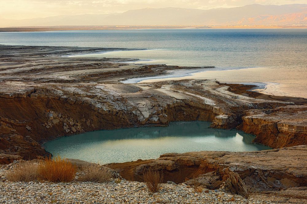 Dead Sea in January