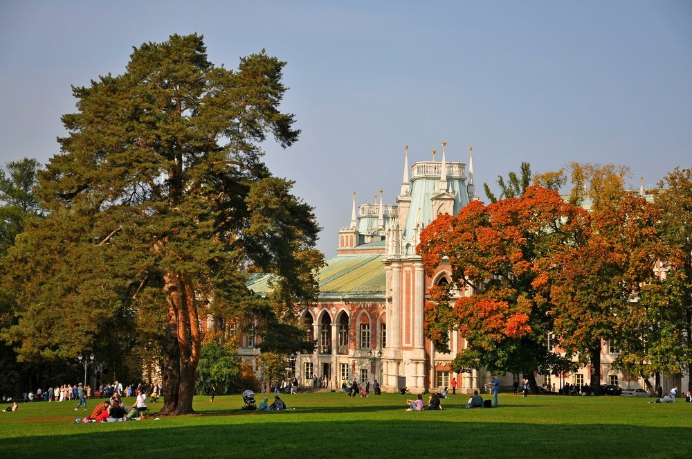 Осень в Царицыно