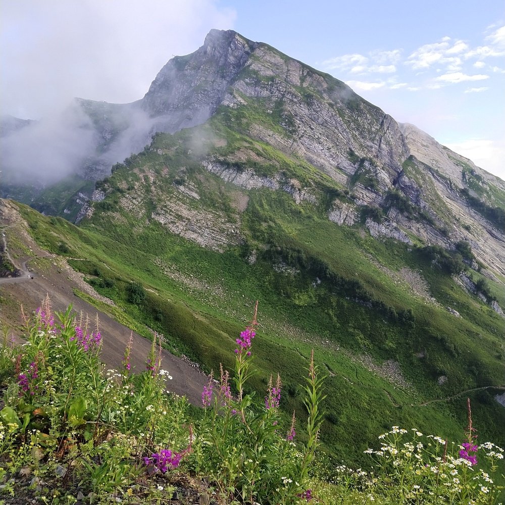 Облака в горах